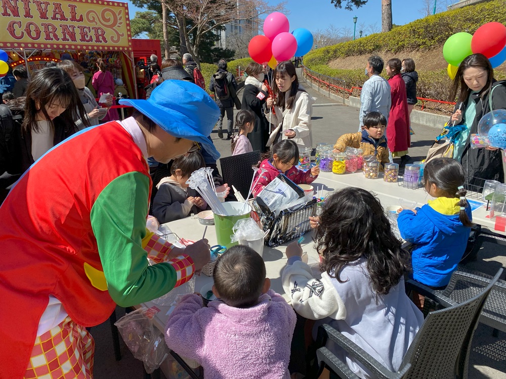 「工作イベント みんなでマラカスバルーン」