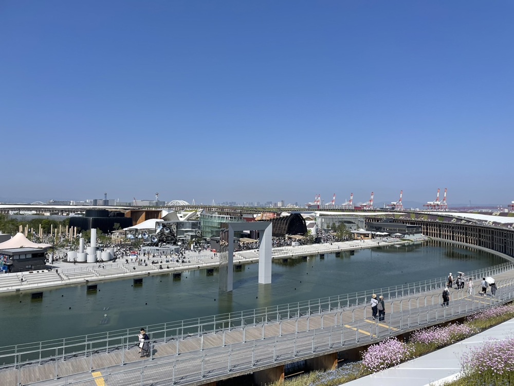 大阪・関西万博2025の会場の様子