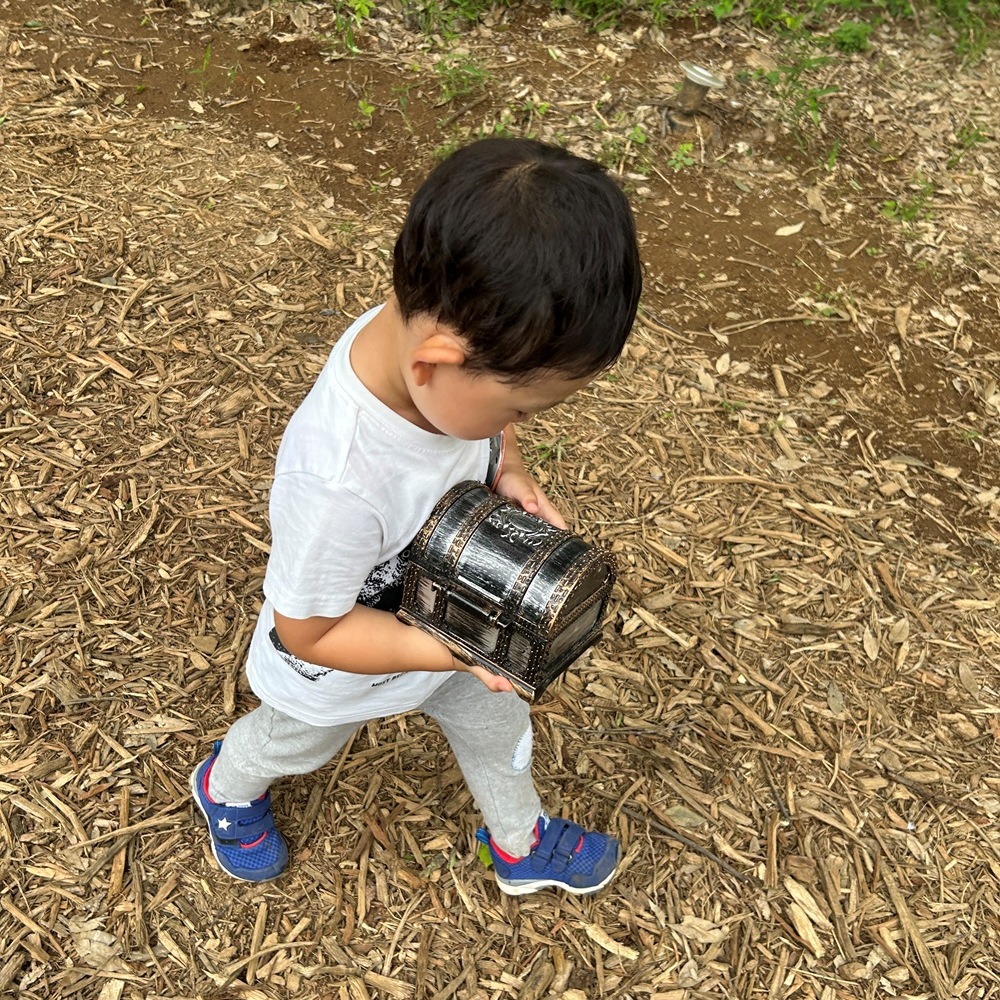 無事に宝箱を見つけました。