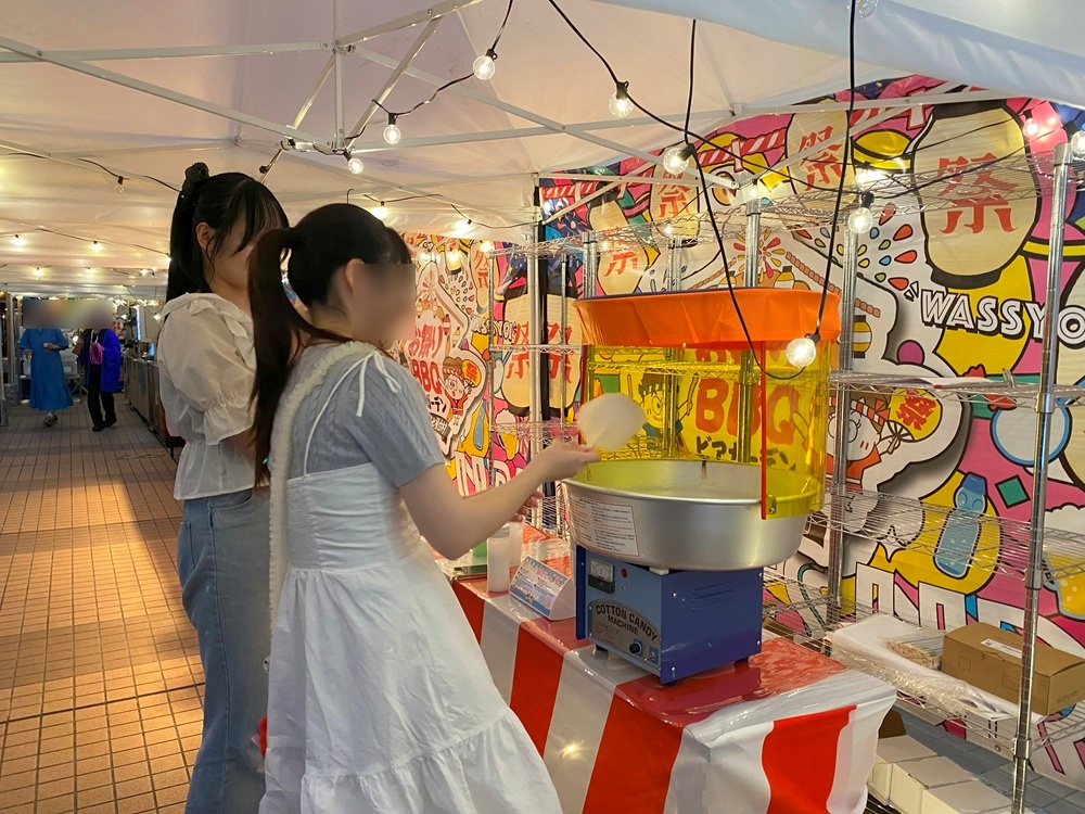綿菓子は自分でつくれる