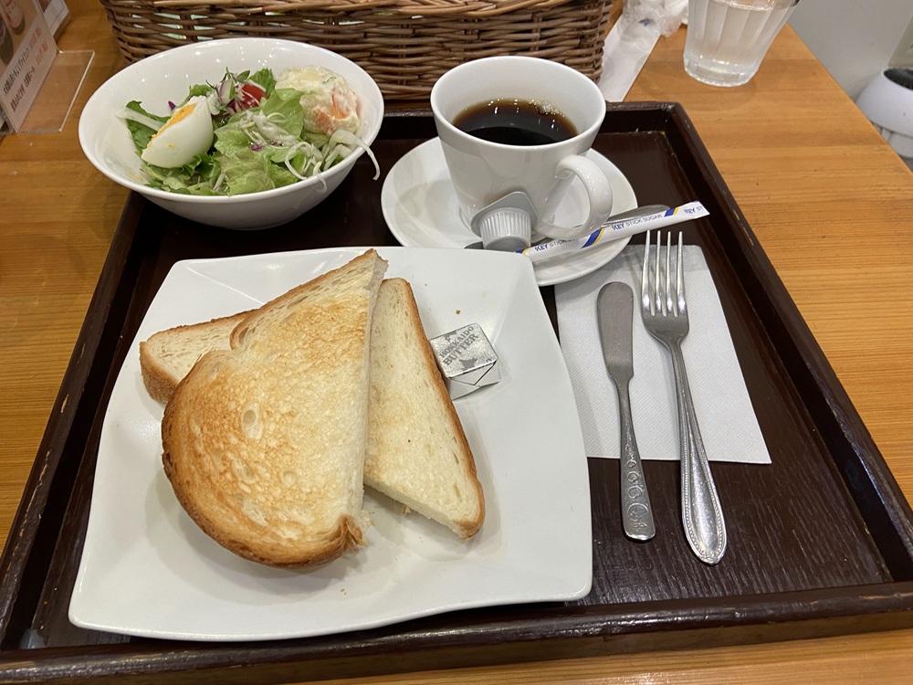 「古都華」のモーニング 洋食