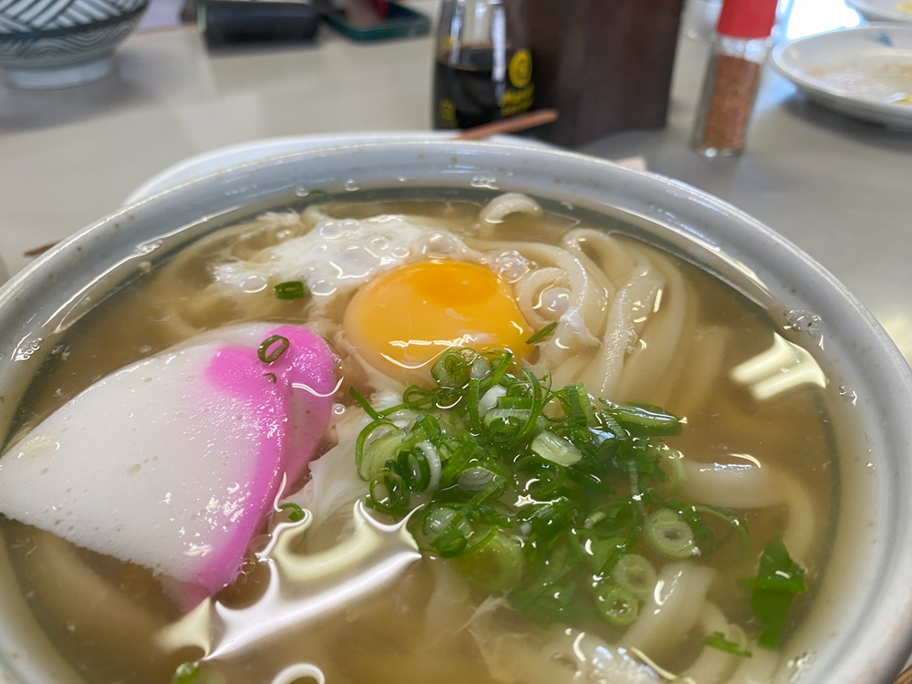 月見うどん
