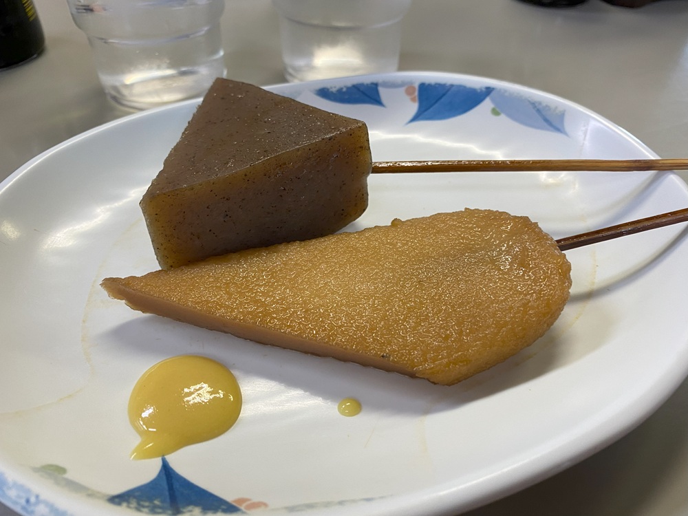 久米池うどんのおでん