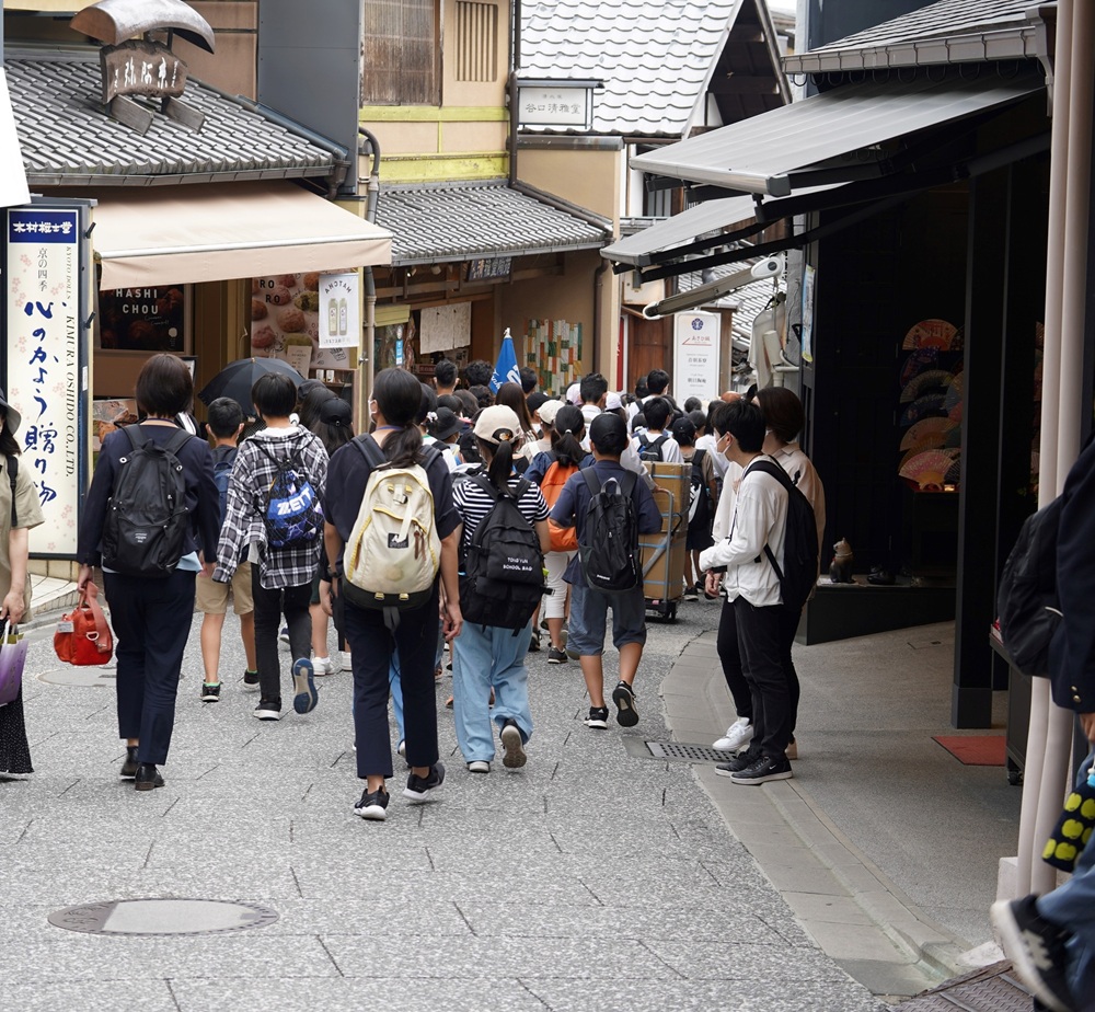 修学旅行のメッカ、京都