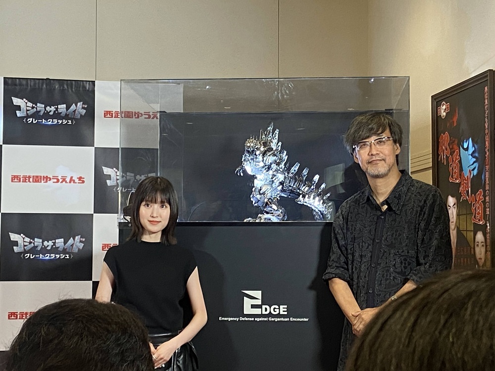 トークセッションに登壇した監督と福本さん