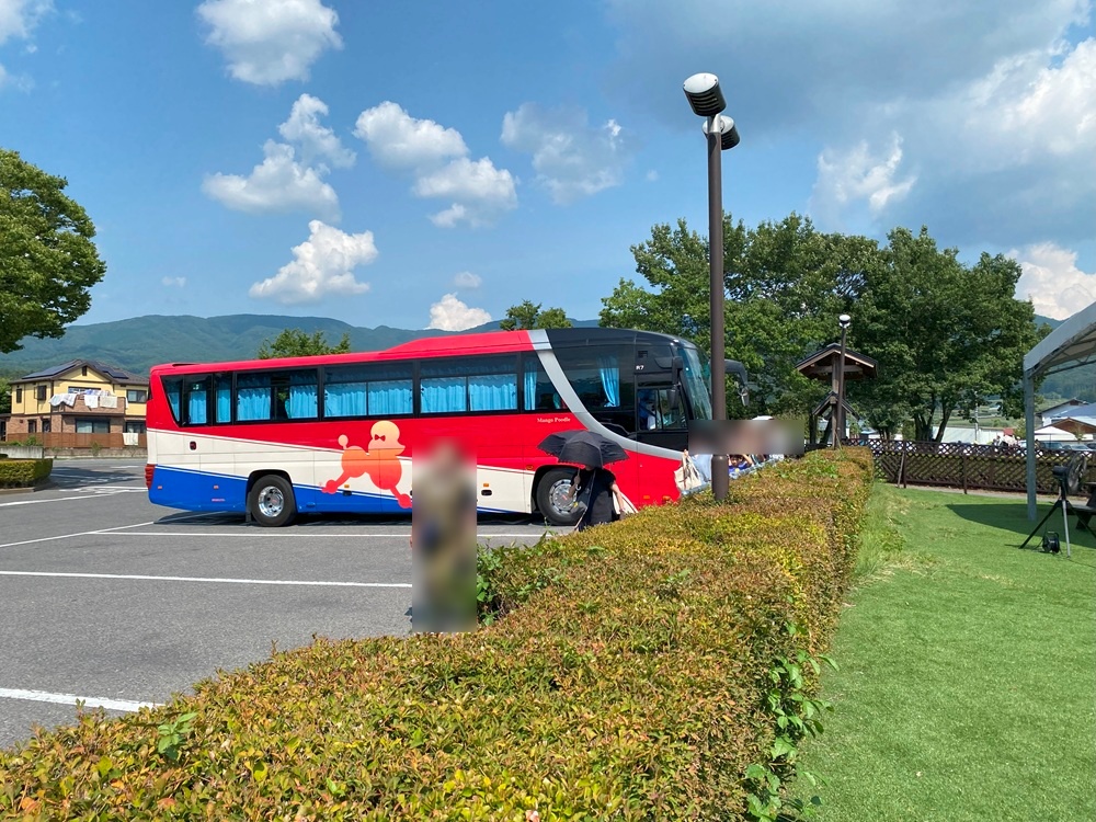 大型バスの乗降場所