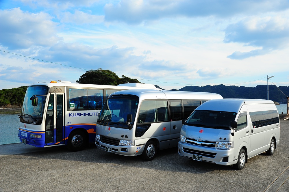 ジャンボタクシーや介護タクシーも運行している串本タクシー（和歌山県）