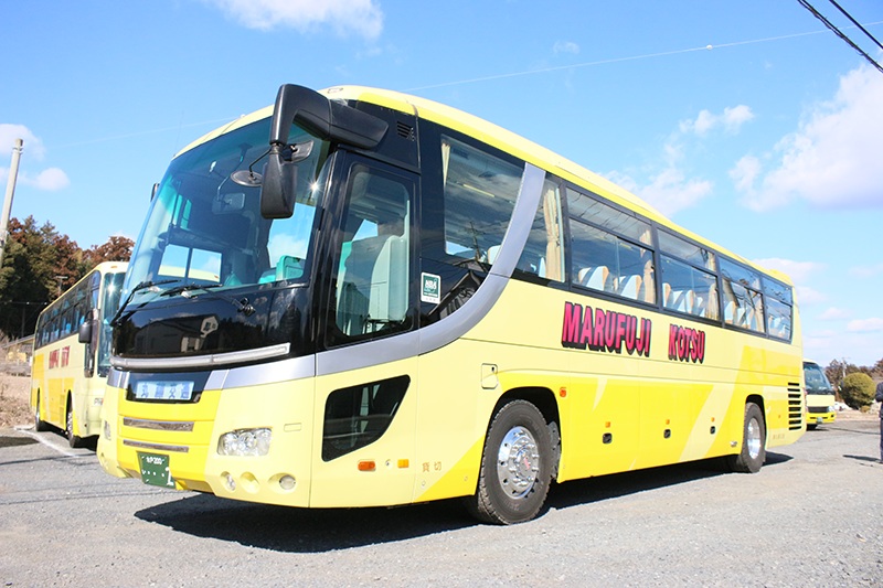 バスからの眺望が抜群!大型バススーパーハイデッカー