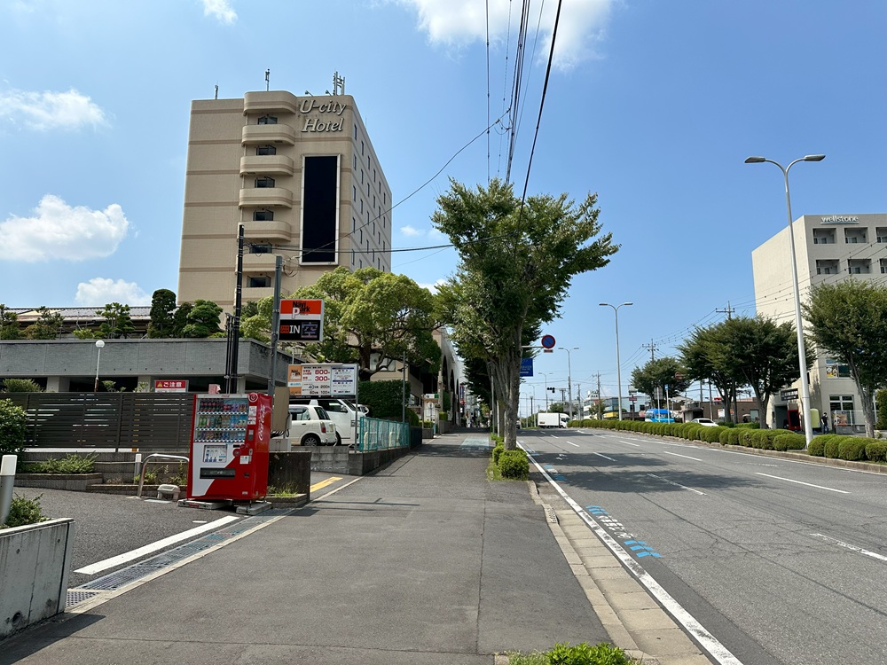 成田駅の貸切バス乗り場