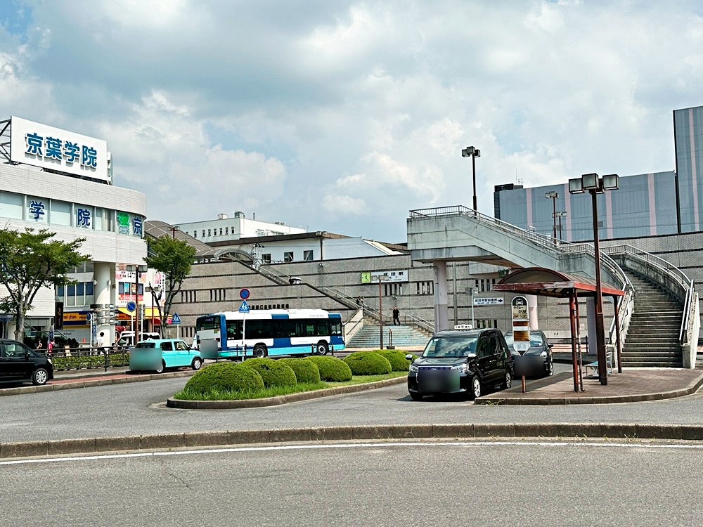 成田駅の貸切バス乗降場所