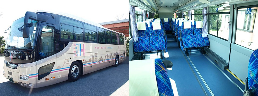 リフト付き大型バス（車イス/最大6台）
