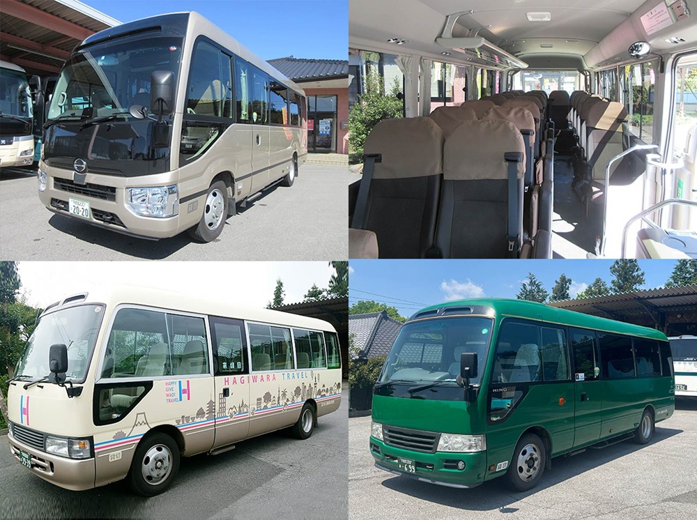 22名・27名・28名定員の小型マイクロバス
