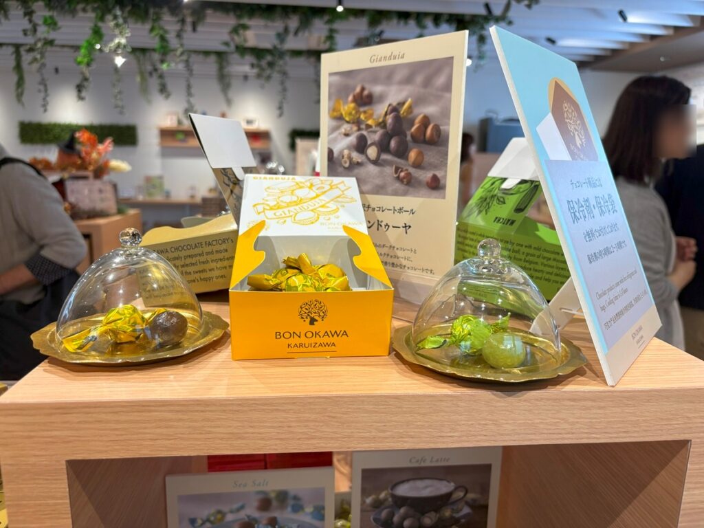 店内チョコレート食べ放題