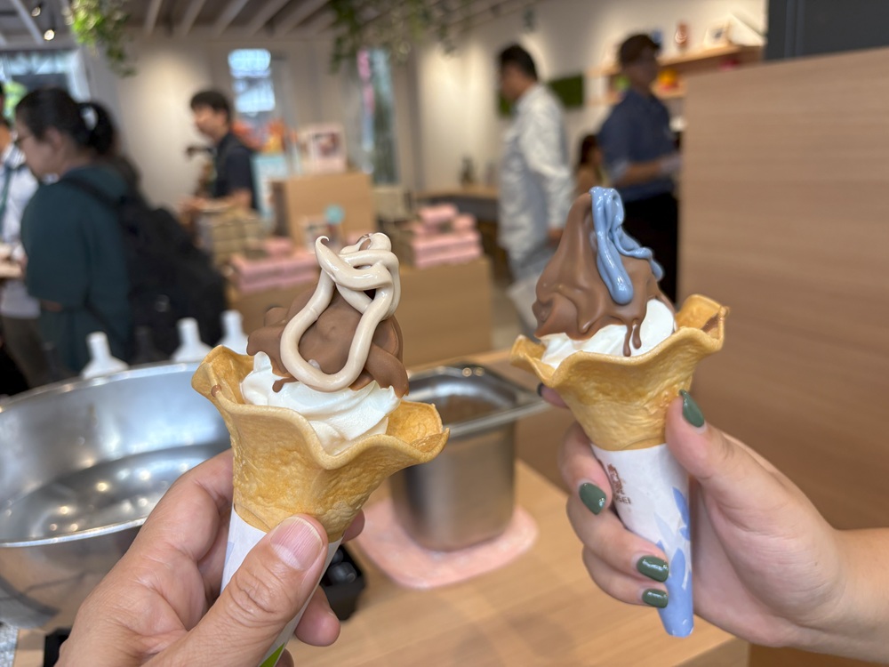 特別仕様のソフトクリーム