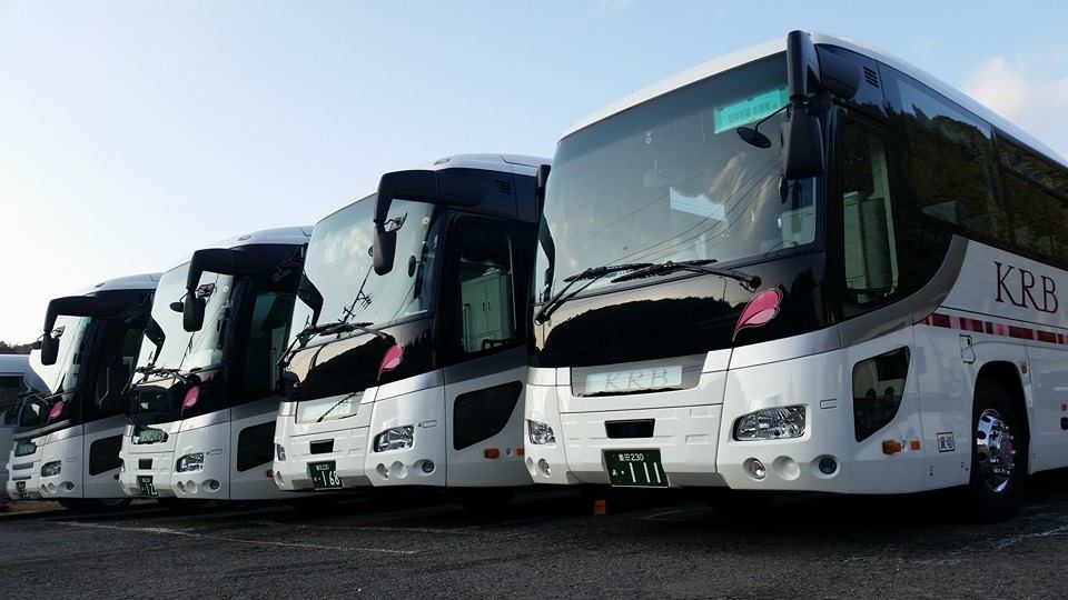 旅行事業部も持つ株式会社KRB、セーフティバス二ッ星認定事業者です（愛知県）