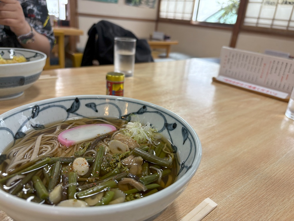 山菜そば