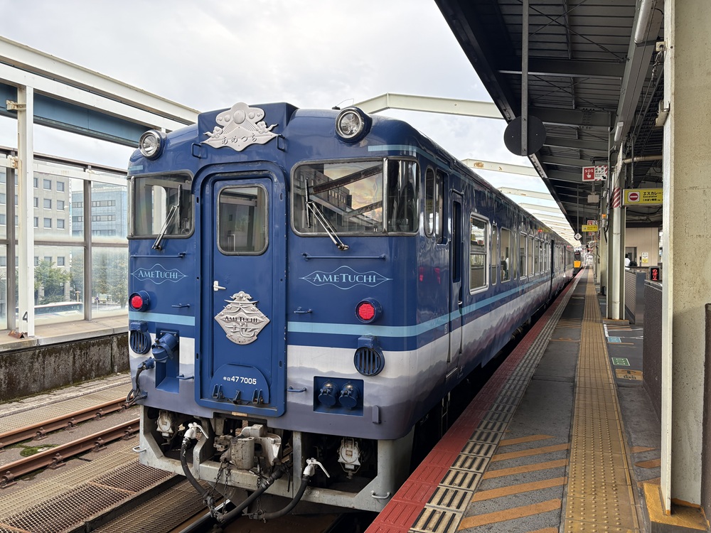 鳥取で聖地巡礼のついでに観光列車「あめつち」にも乗ってみたよ編
