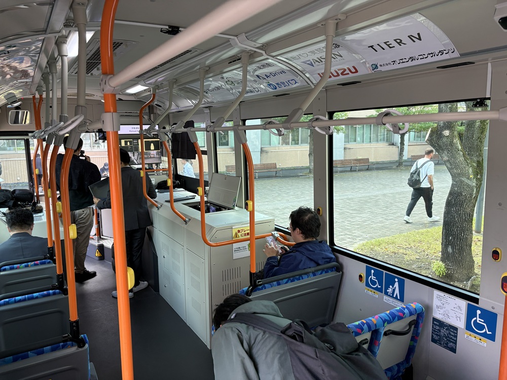 さいたま市の自動運転バス（レベル2）にいざ試乗！