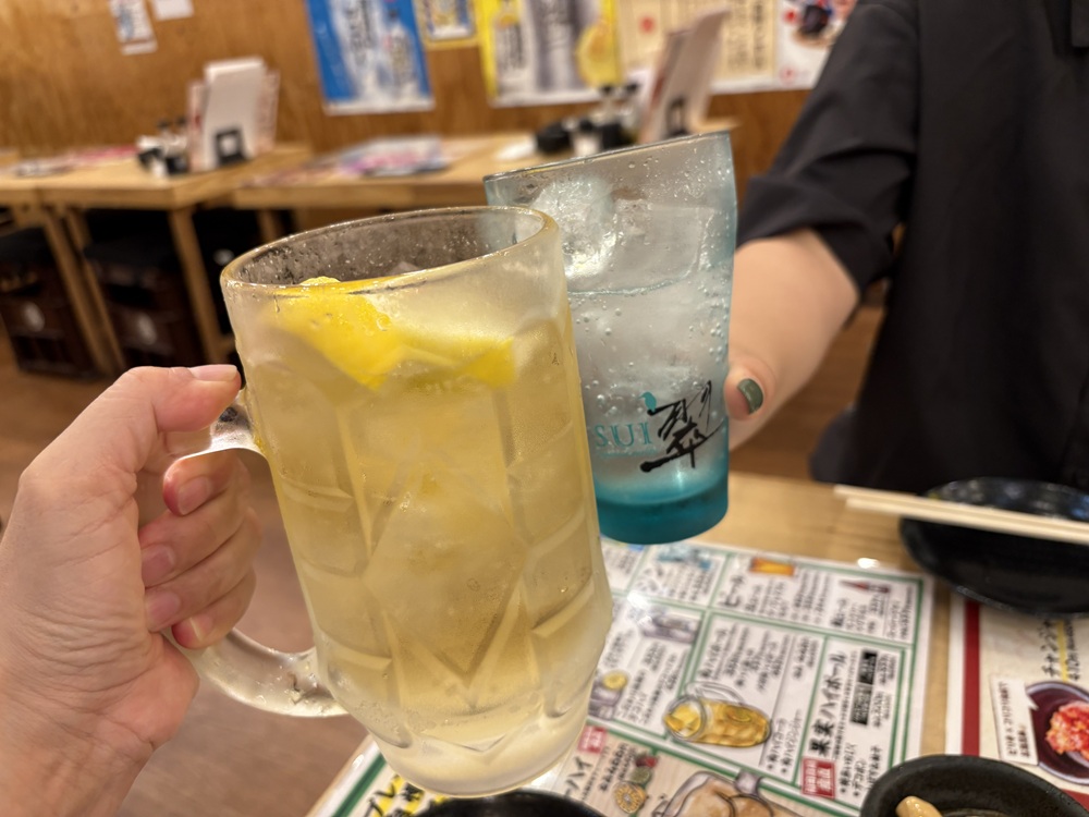 大阪 満マル 米子駅前店で夕食