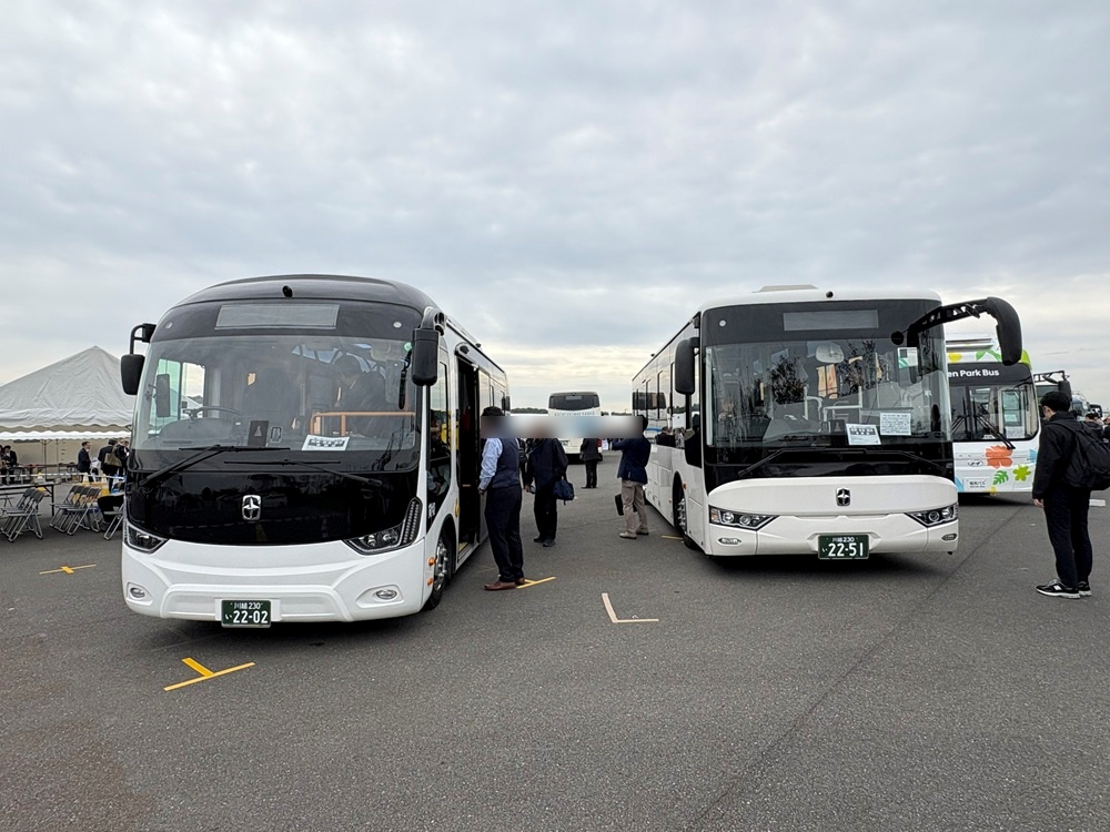 ONO ENGINEERING(オノエンジニアリング)/アジアスタージャパン オノエンスターEV 7m車・運転体験試乗、その他車型展示