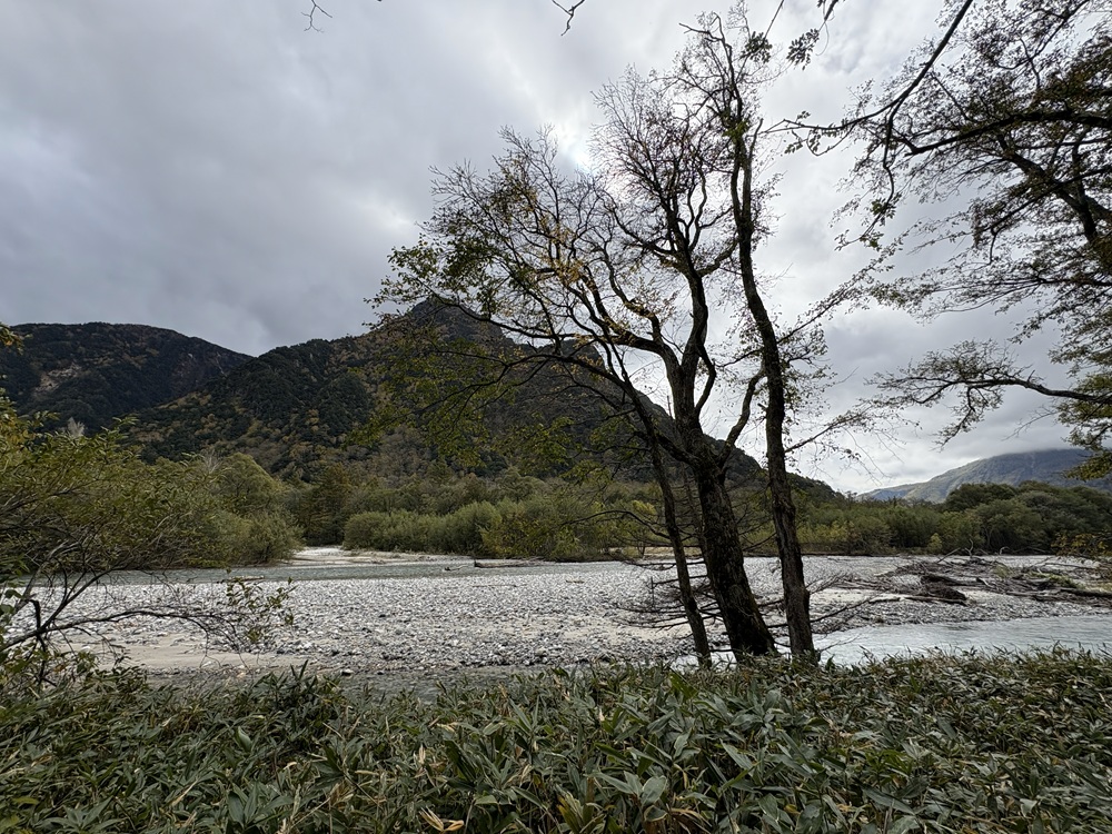 曇りでも美しく雄大な景色を堪能