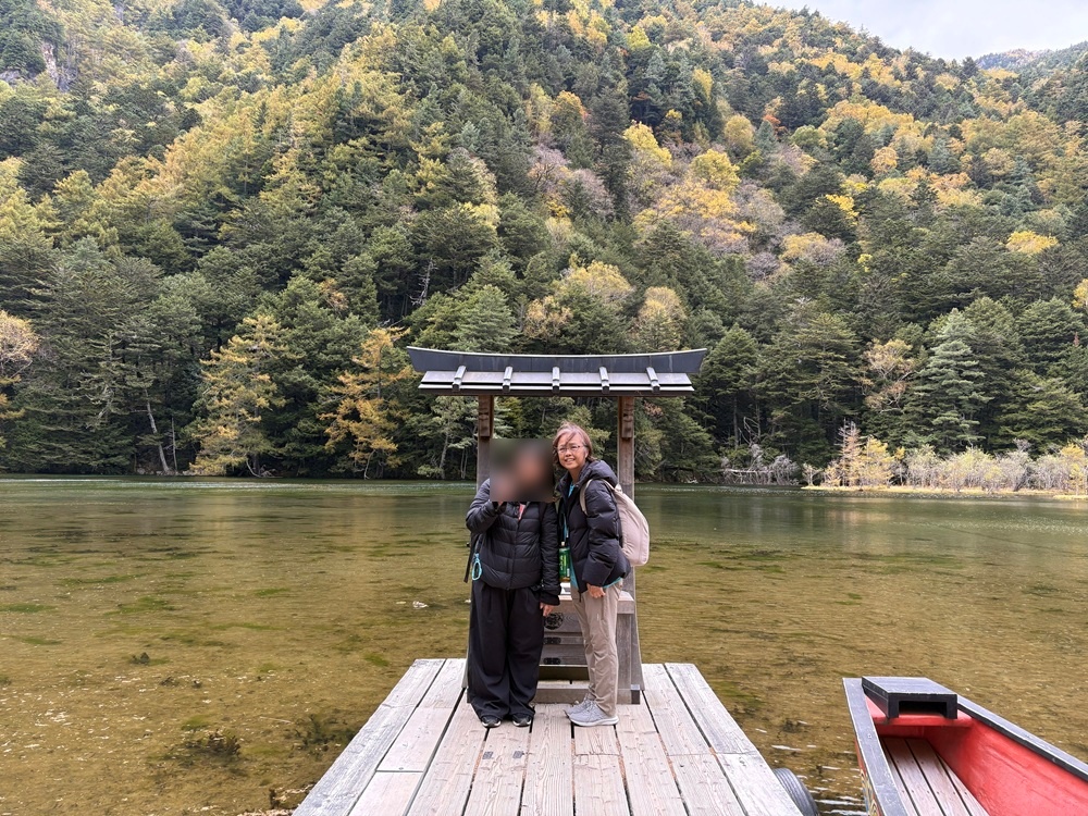 私たち親娘も記念撮影
