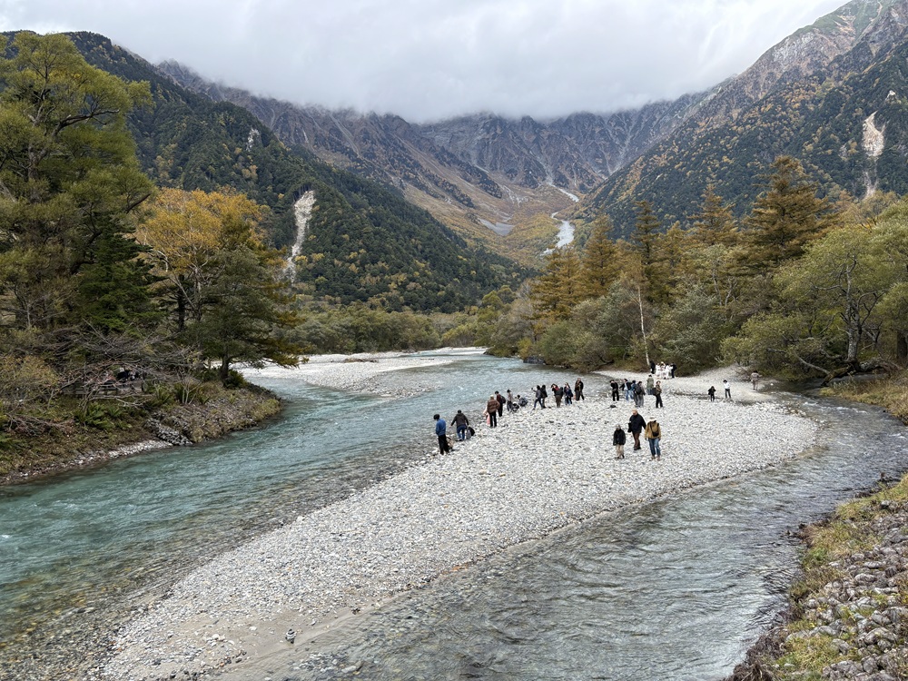 河童橋からの眺め