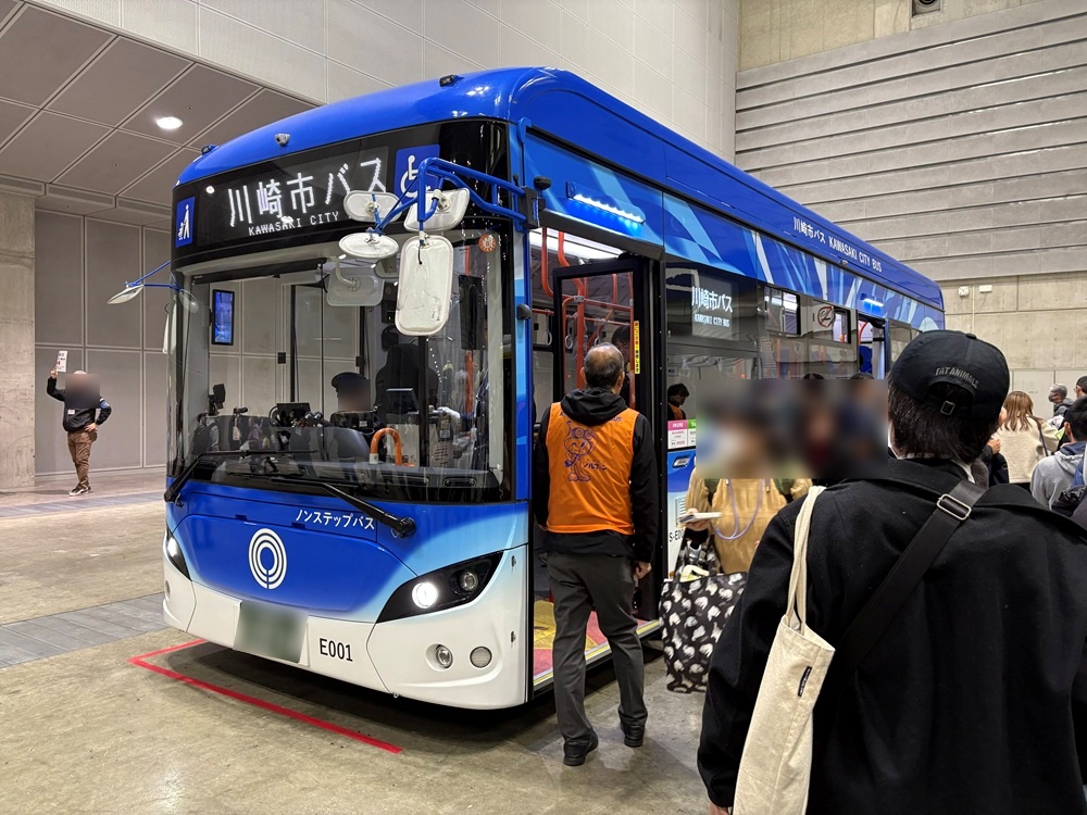 川崎市バス　EVバス