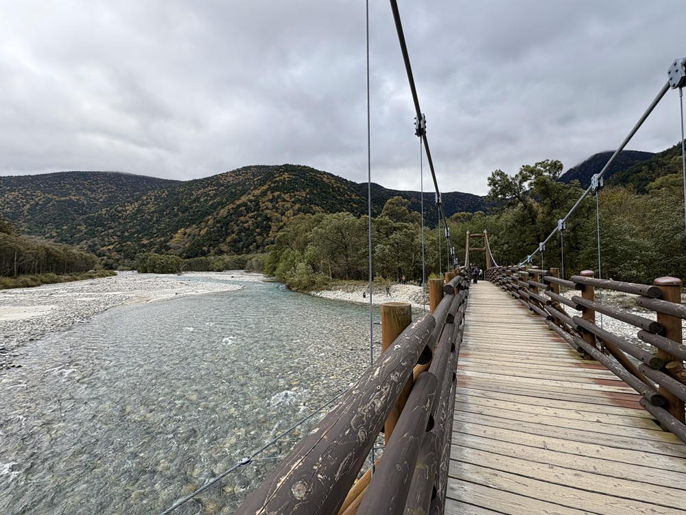 明神橋は絶好の撮影ポイント