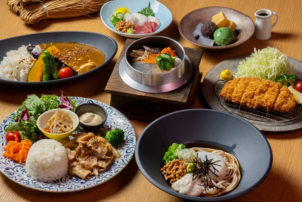 りんね食堂のメニュー（一例）