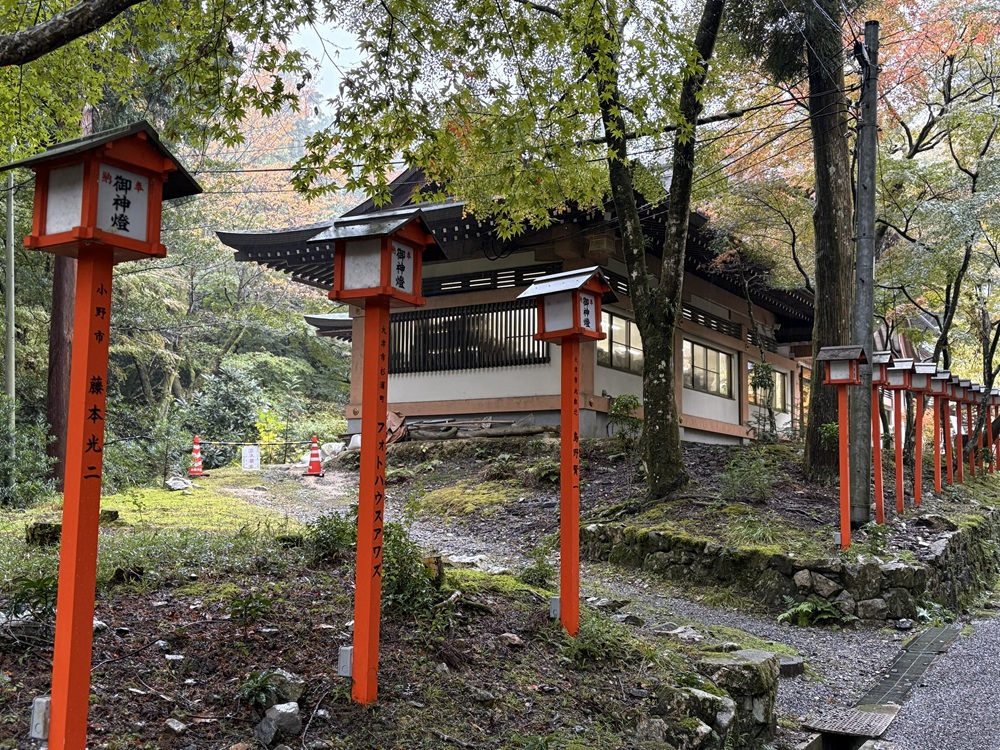 日吉神社の参道