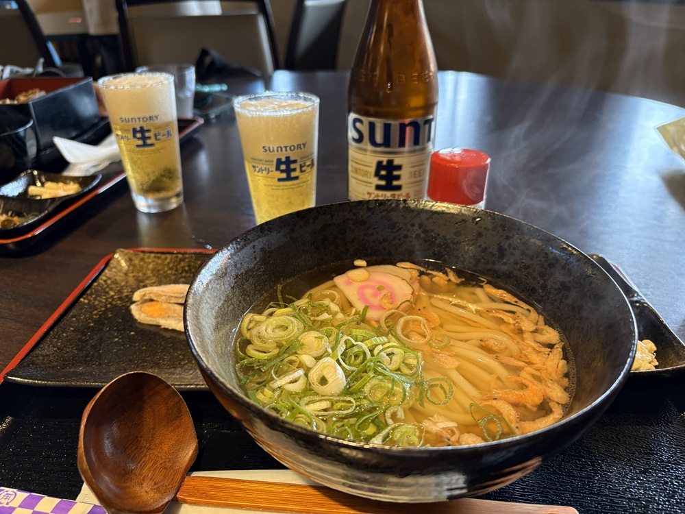 小エビのから揚げうどん」