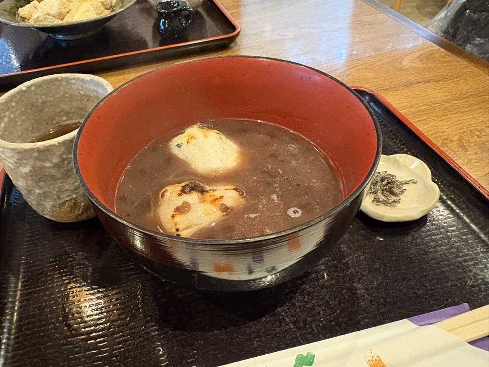 餅入りぜんざい