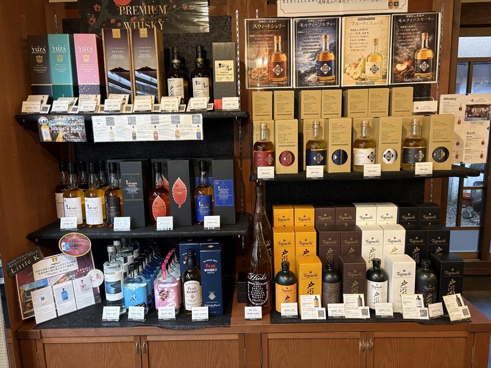 ウイスキーやジンなども豊富にラインナップ